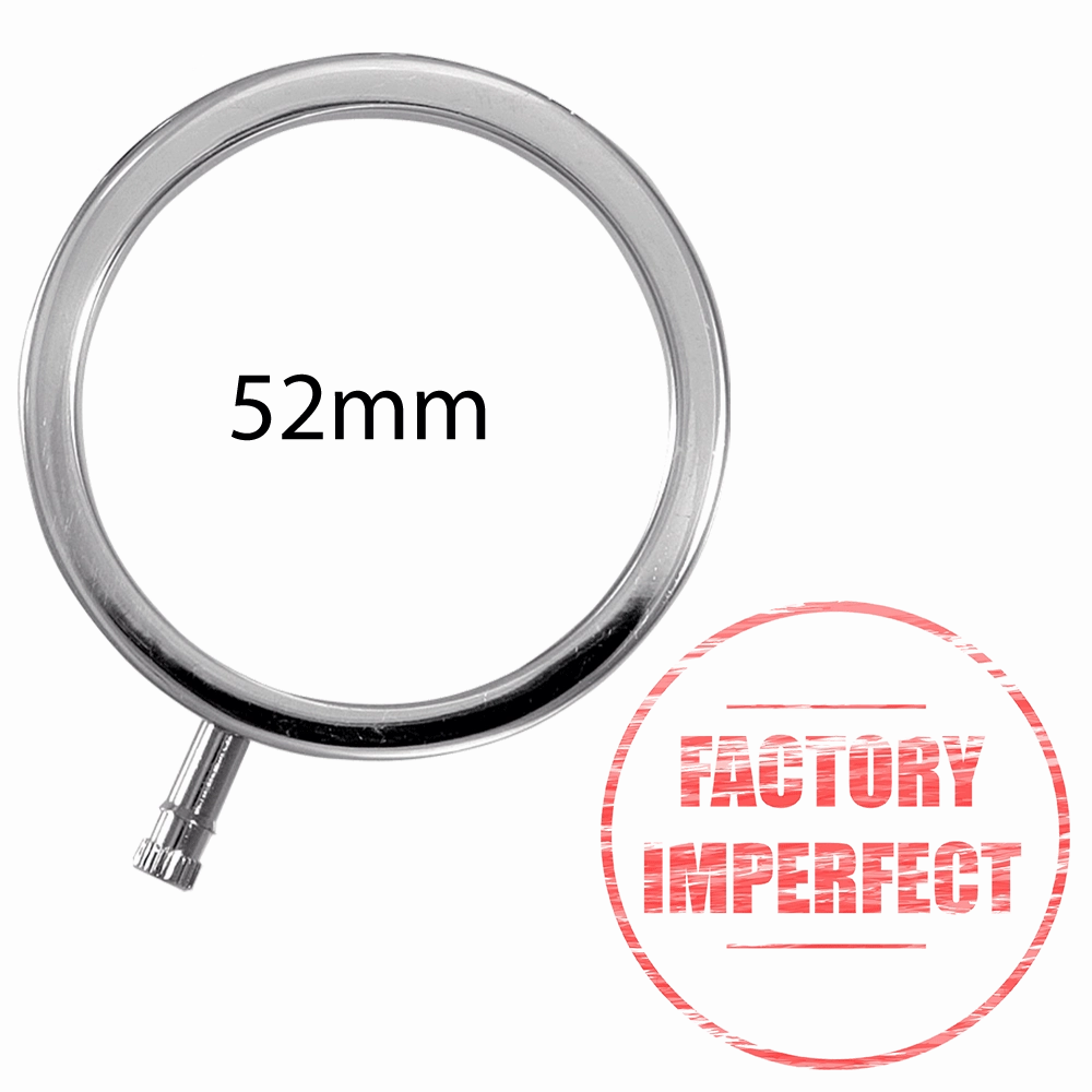 FACTORY IMPERFECT- ElectraRings Solid Metal Scrotal Ring (52mm)
