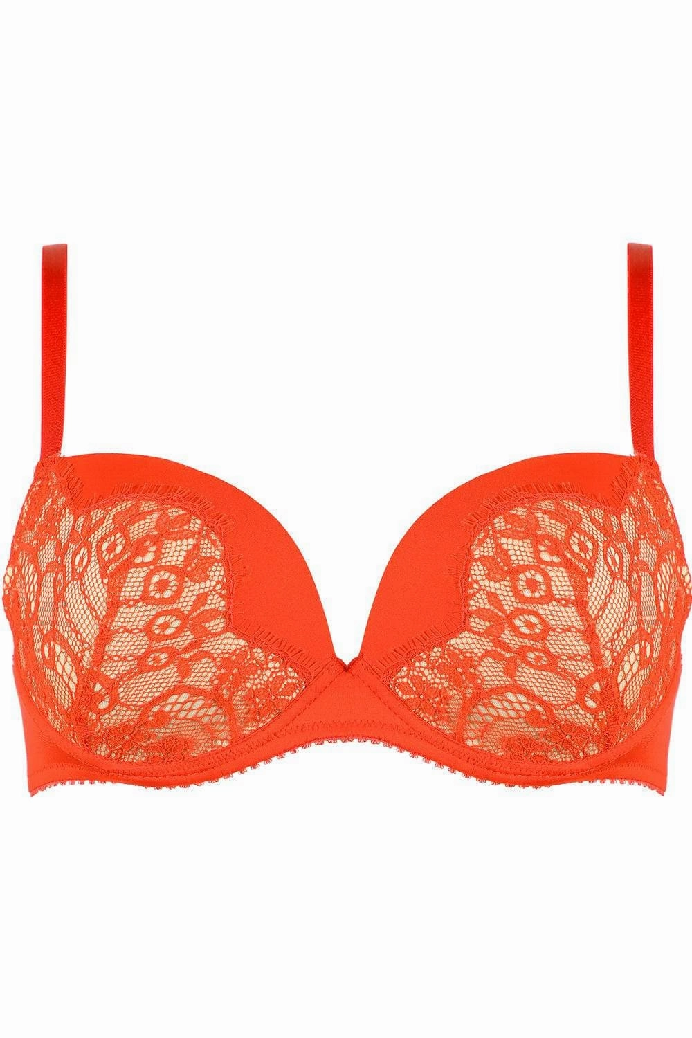 French Connection Padded Bra in Bright Red (B-C sizing)
