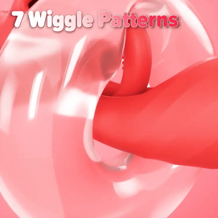 G spot Flapping Vibrator with Tongue Licking & Vibration