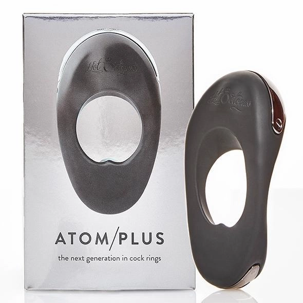 Hot Octopuss - Atom Plus Rechargeable Silicone Cock Ring (Black)