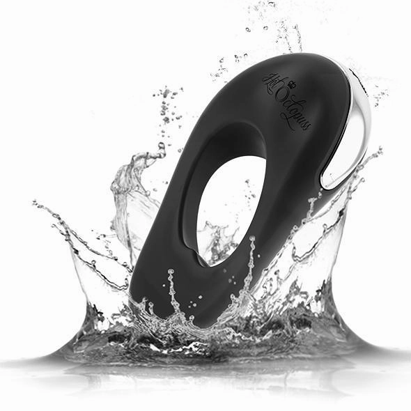 Hot Octopuss - Atom Plus Rechargeable Silicone Cock Ring (Black)