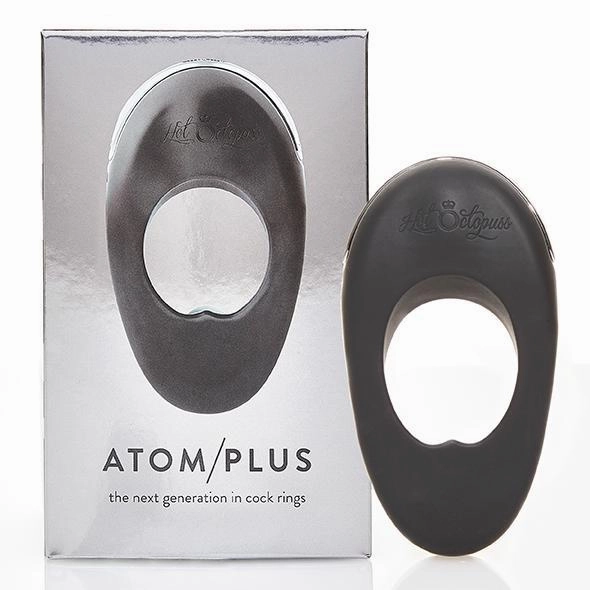 Hot Octopuss - Atom Plus Rechargeable Silicone Cock Ring (Black)
