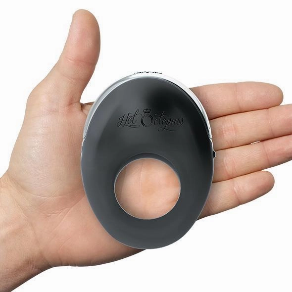Hot Octopuss - Atom Rechargeable Silicone Cock Ring (Black)