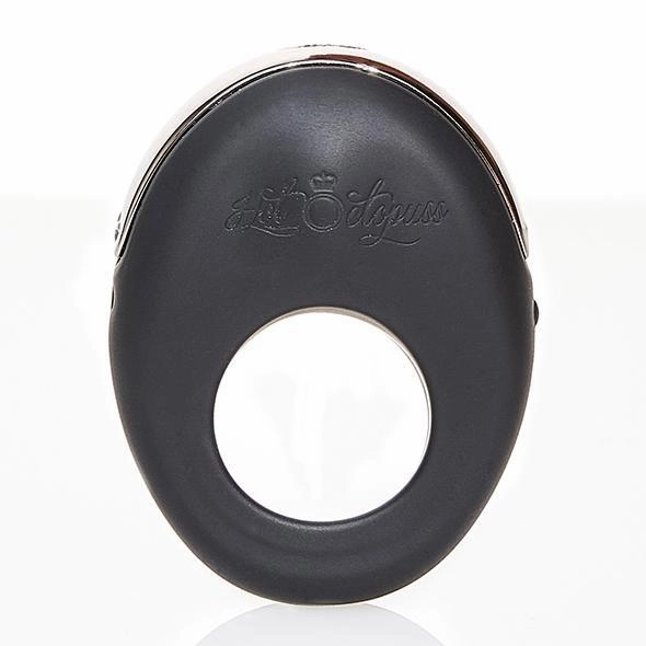 Hot Octopuss - Atom Rechargeable Silicone Cock Ring (Black)