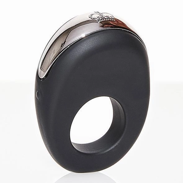 Hot Octopuss - Atom Rechargeable Silicone Cock Ring (Black)