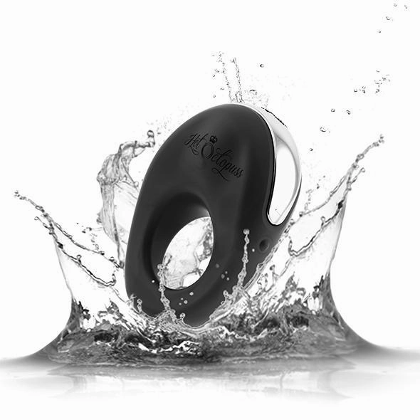 Hot Octopuss - Atom Rechargeable Silicone Cock Ring (Black)
