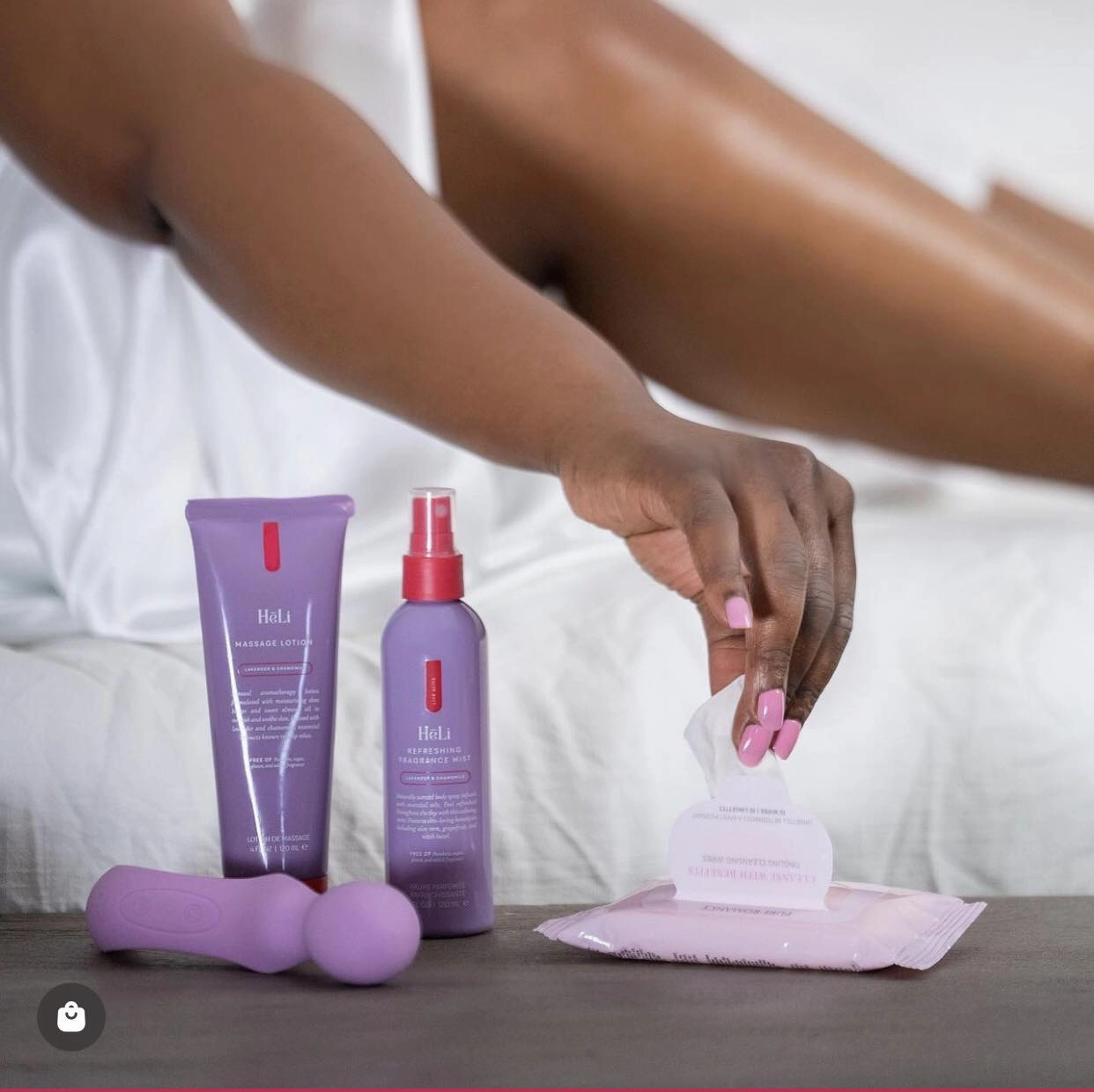 Hydrating Body Oil - Hēli Lavender & Chamomile - IN STOCK - 14 LEFT! - Pure Romance