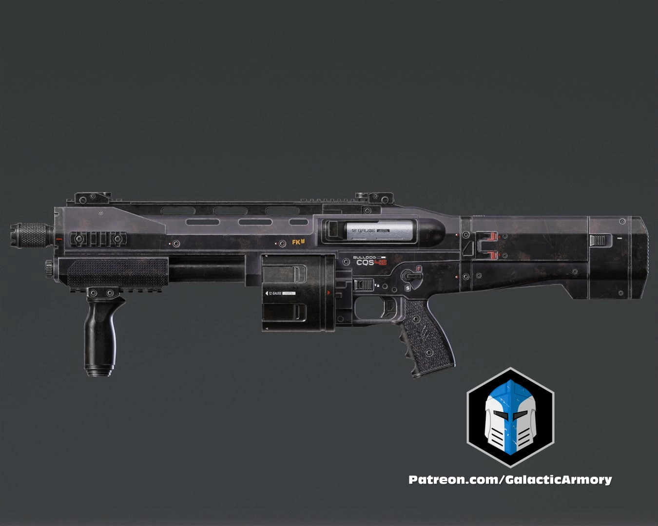 Infinite Bulldog Shotgun - 3D Print Files