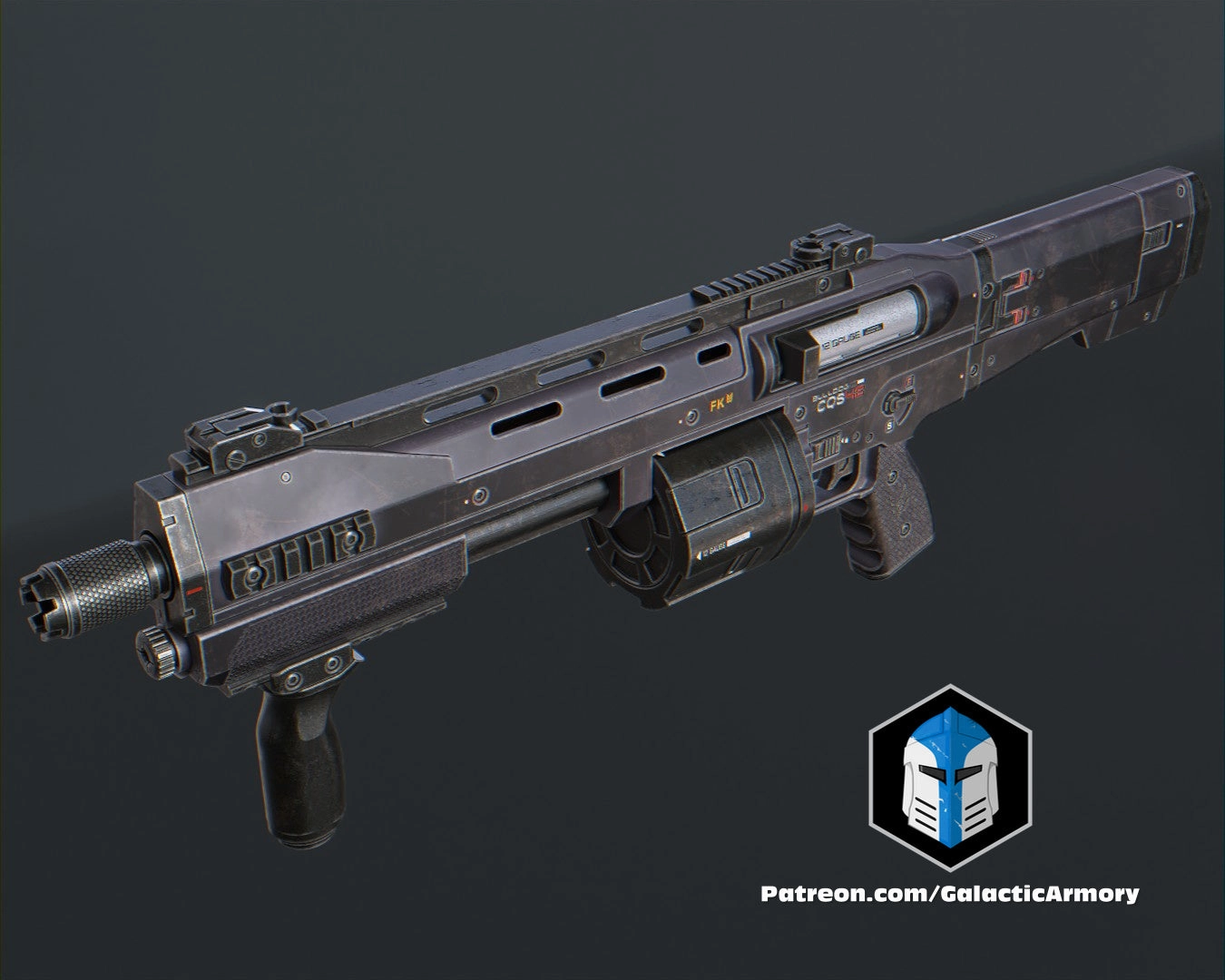 Infinite Bulldog Shotgun - 3D Print Files