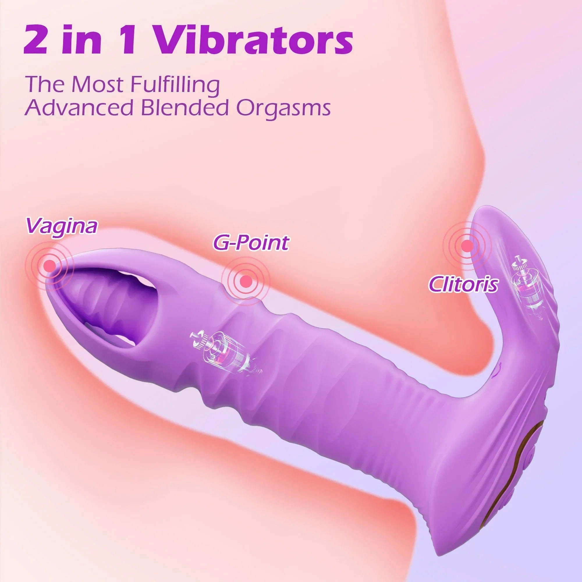 Innovative APP-Controlled Thrusting Vibrator for G-Spot & Clitoral Satisfaction