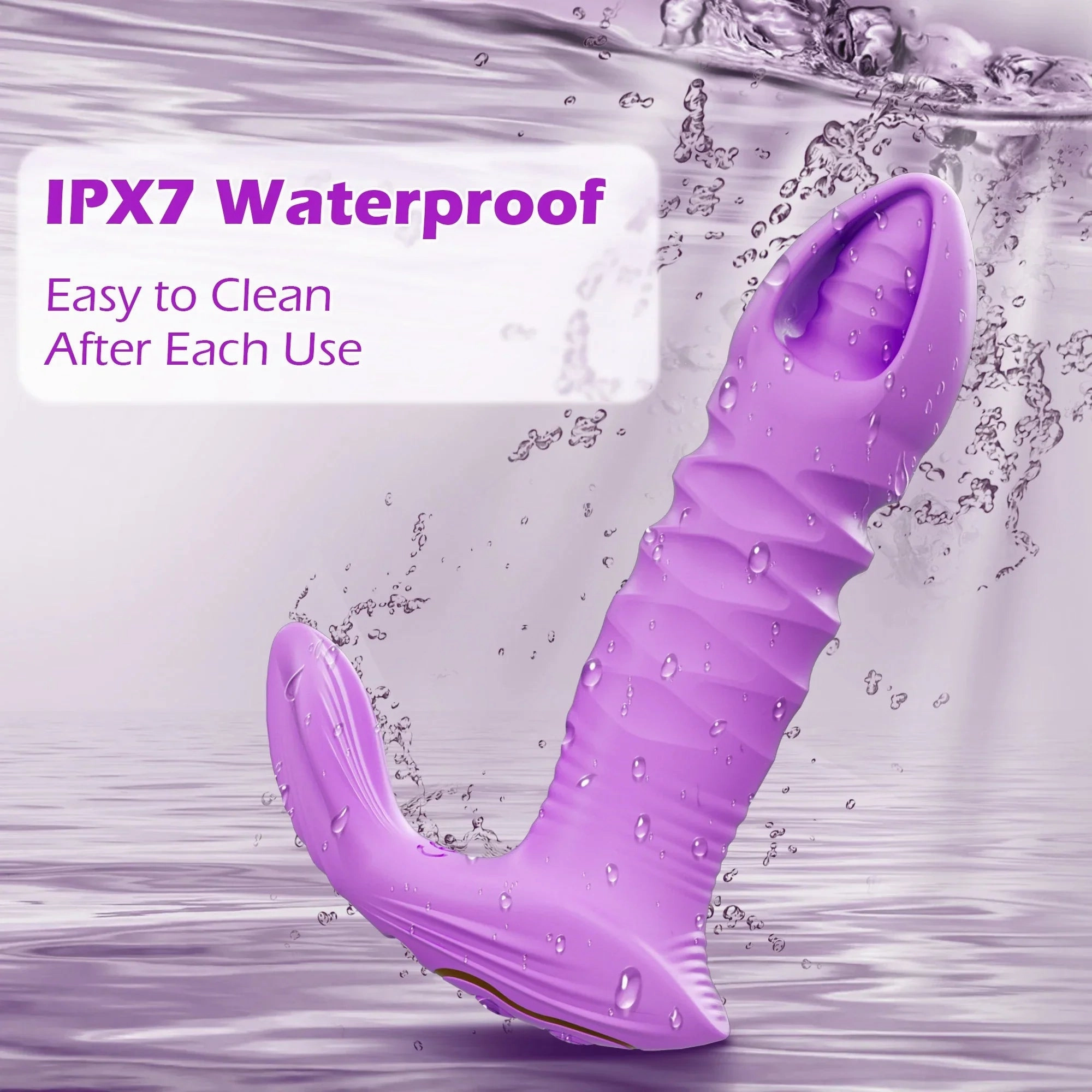 Innovative APP-Controlled Thrusting Vibrator for G-Spot & Clitoral Satisfaction