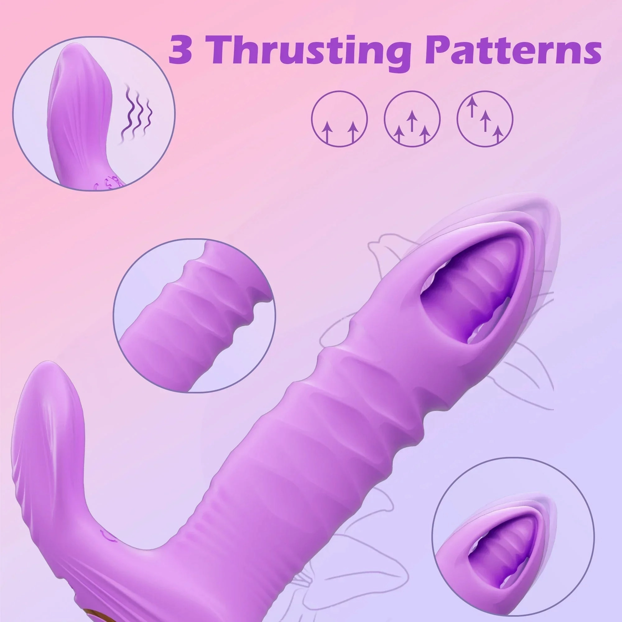 Innovative APP-Controlled Thrusting Vibrator for G-Spot & Clitoral Satisfaction