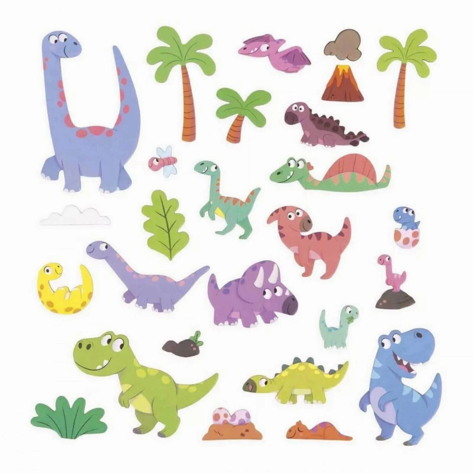 Janod Magneti'stories Dinosaurs
