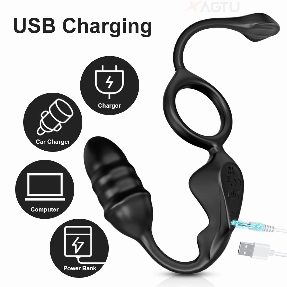Karl-APP Multi-Stimulation Anal Vibrator for Men Scrotum Massager And Testis Stimulation
