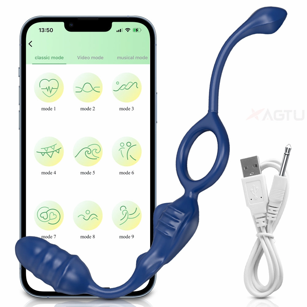 Karl-APP Multi-Stimulation Anal Vibrator for Men Scrotum Massager And Testis Stimulation