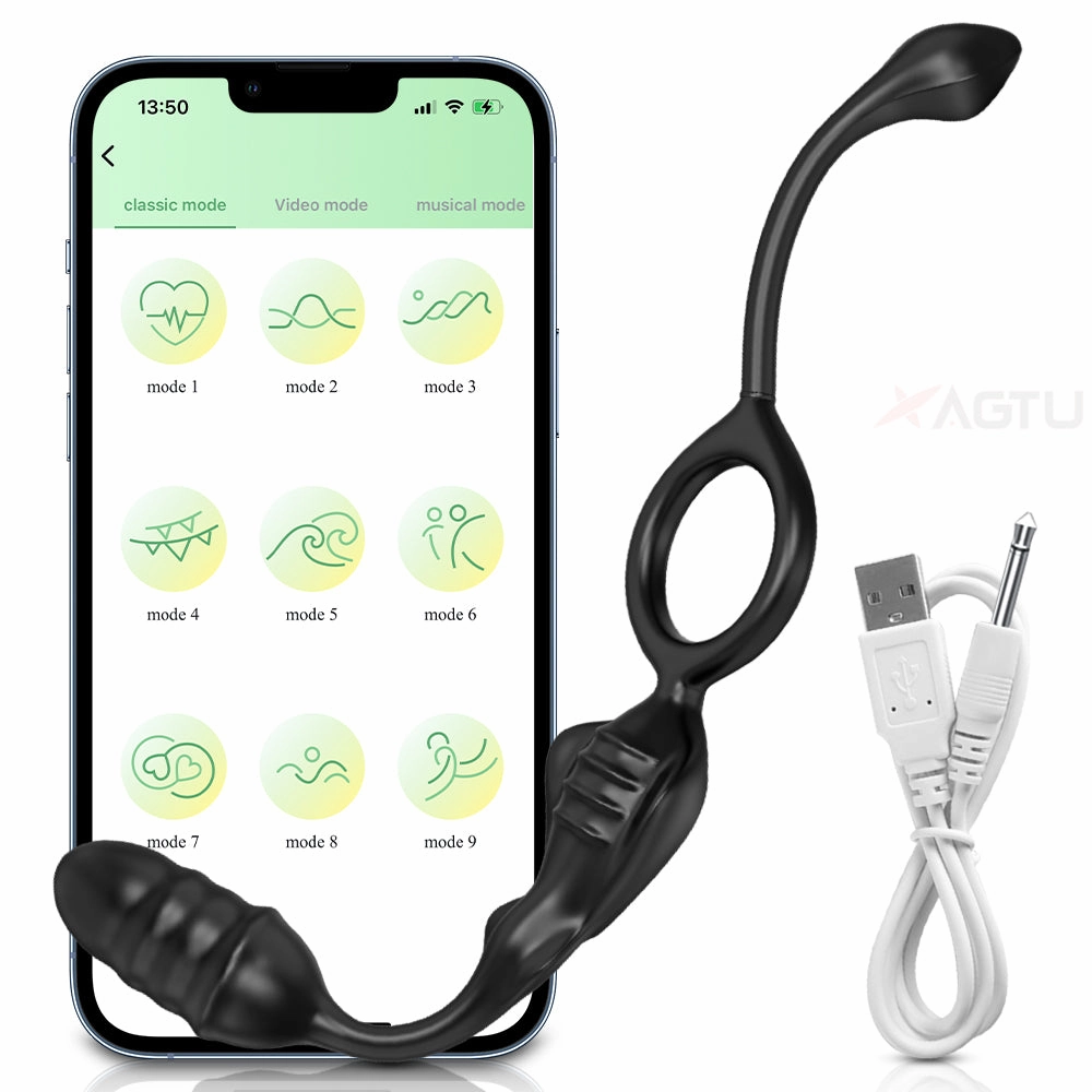 Karl-APP Multi-Stimulation Anal Vibrator for Men Scrotum Massager And Testis Stimulation