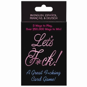 Kheper Games - Let's F*ck Card Game (Black)