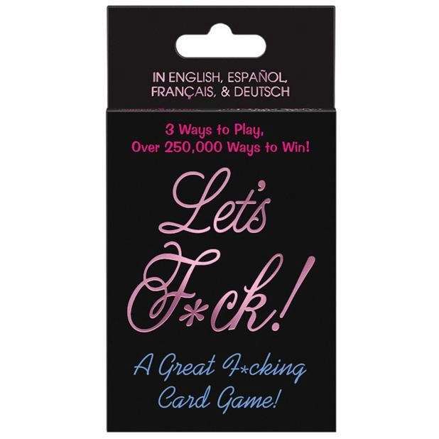 Kheper Games - Let's F*ck Card Game (Black)