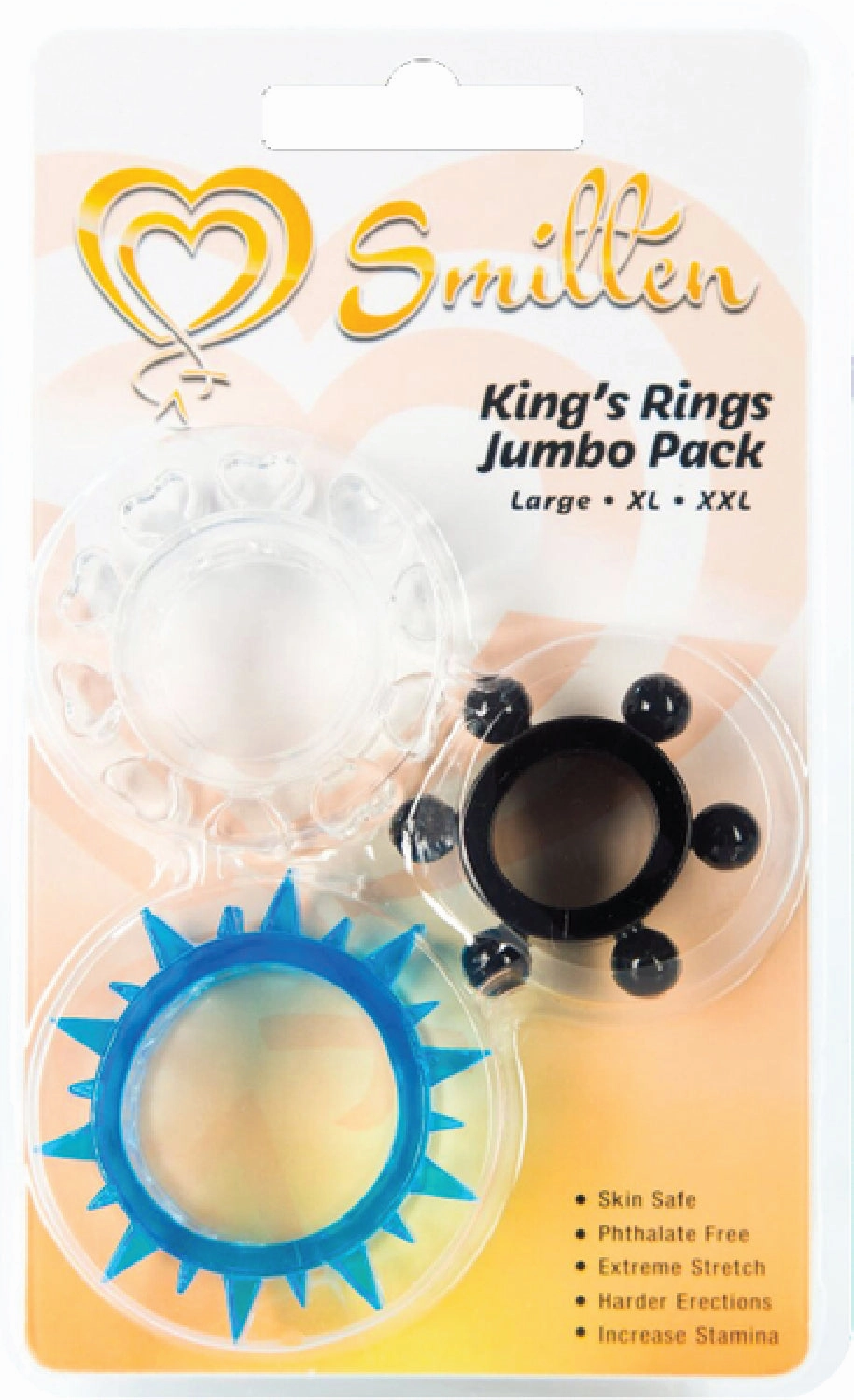 King's Rings Jumbo Pack 3-Pack - Assorted Colours