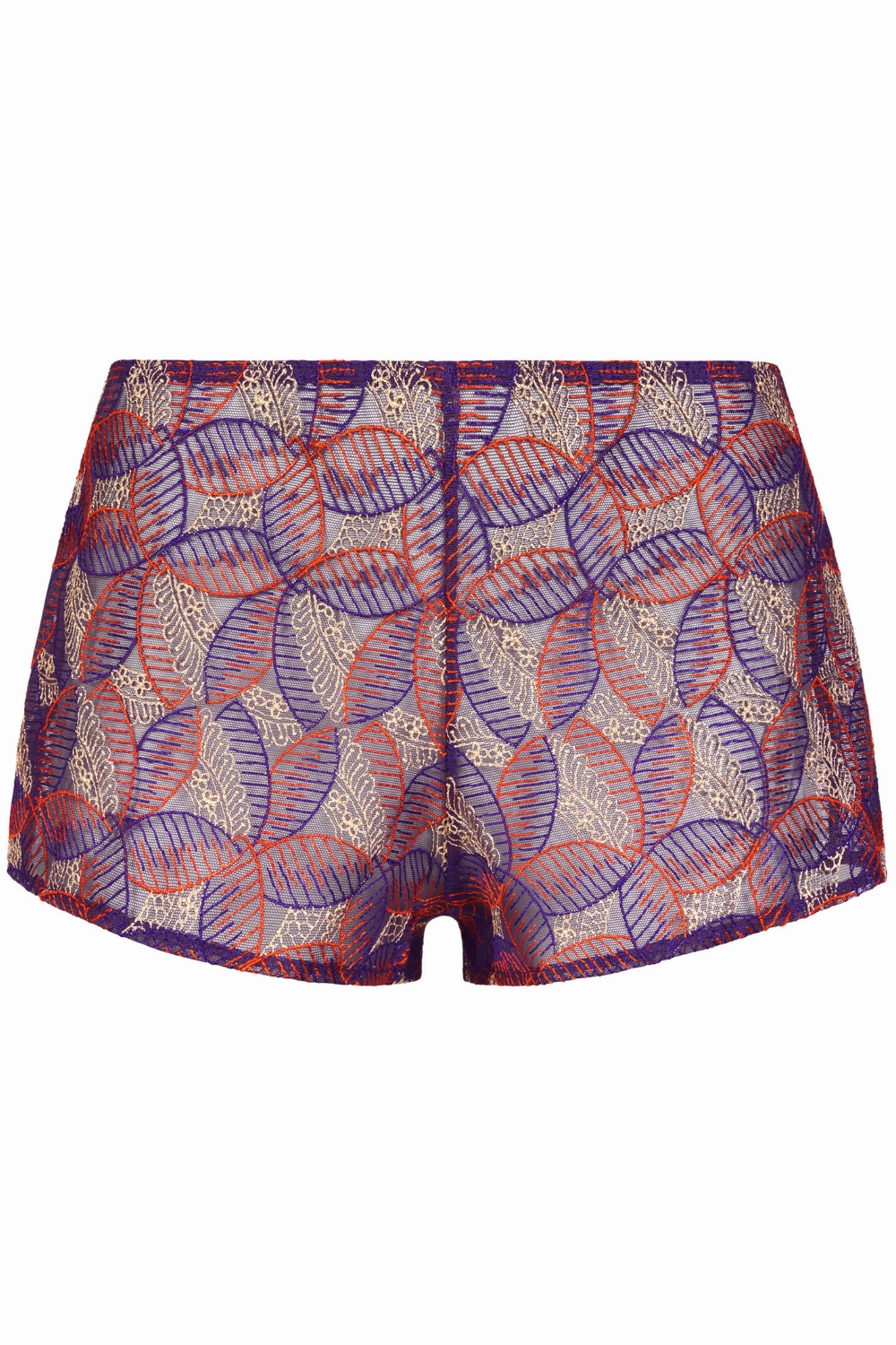 Life Celebration Embroidery Shorty