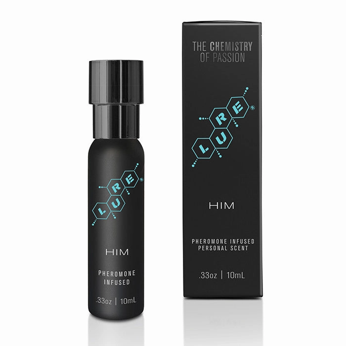 Lure® Black Label For Him, Pheromone Personal Scent, .33 fl. oz. (10 ml) Bottle