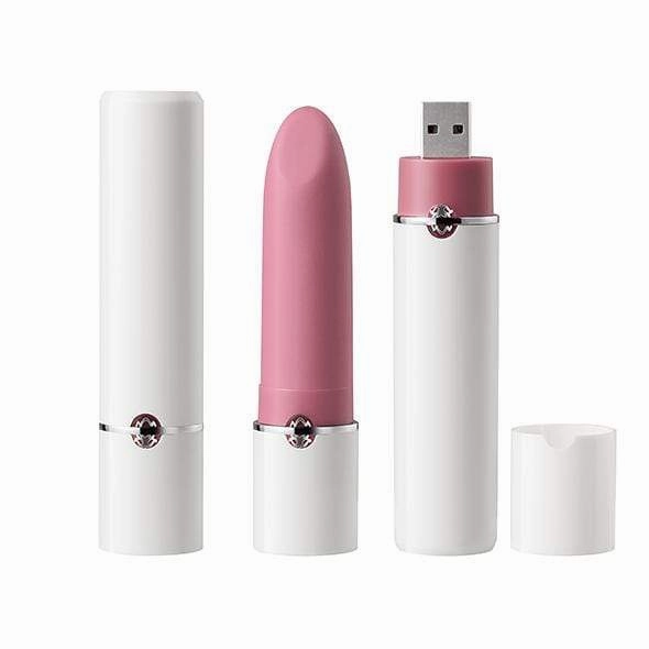 Magic Motion - Magic Lotus App-Controlled Lip Stick Mini Vibrator (Pink)