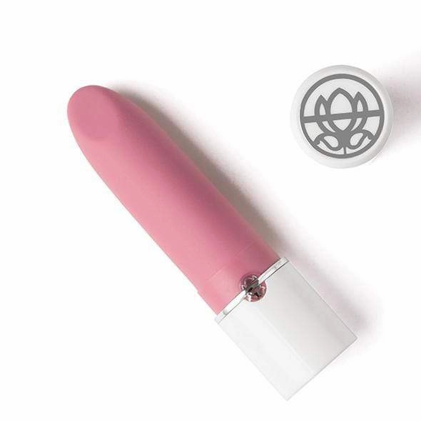 Magic Motion - Magic Lotus App-Controlled Lip Stick Mini Vibrator (Pink)