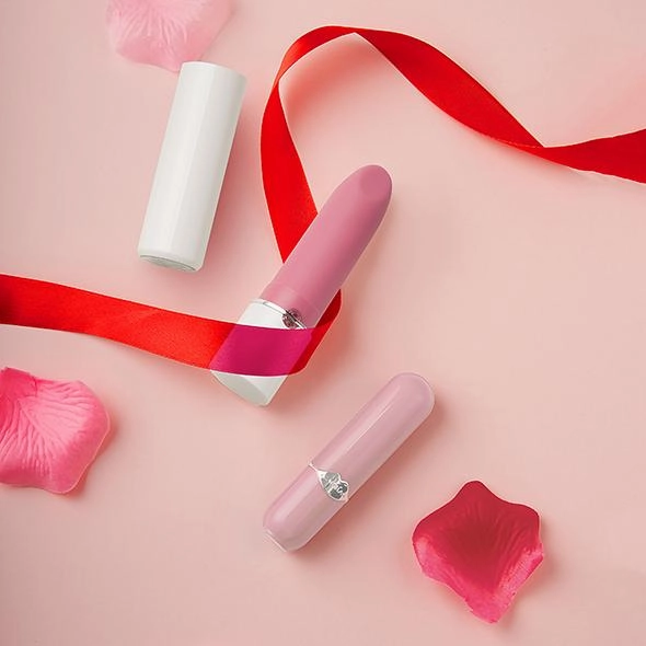 Magic Motion - Magic Lotus App-Controlled Lip Stick Mini Vibrator (Pink)