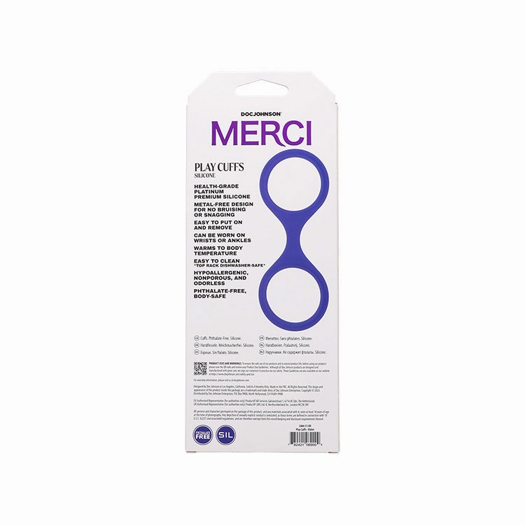 Merci Silicone Play Cuffs
