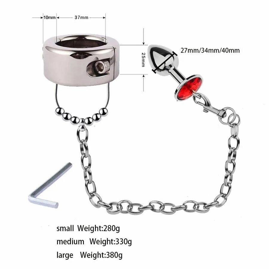 Metal Scrotal Restraint Ring