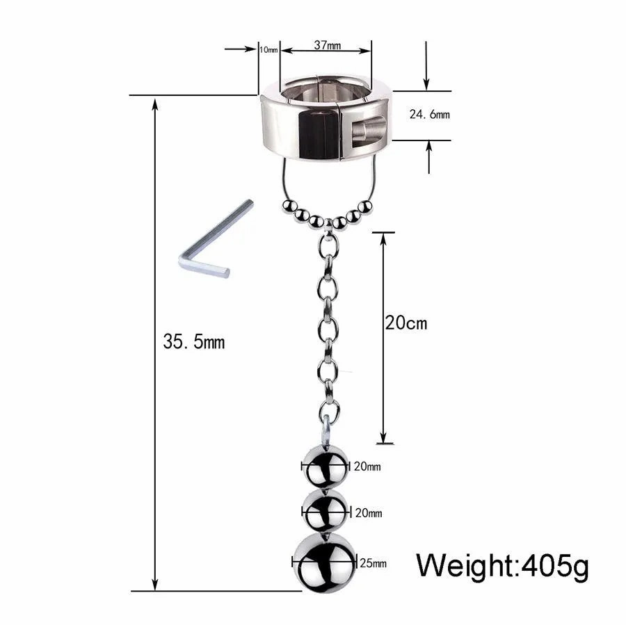 Metal Scrotal Restraint Ring