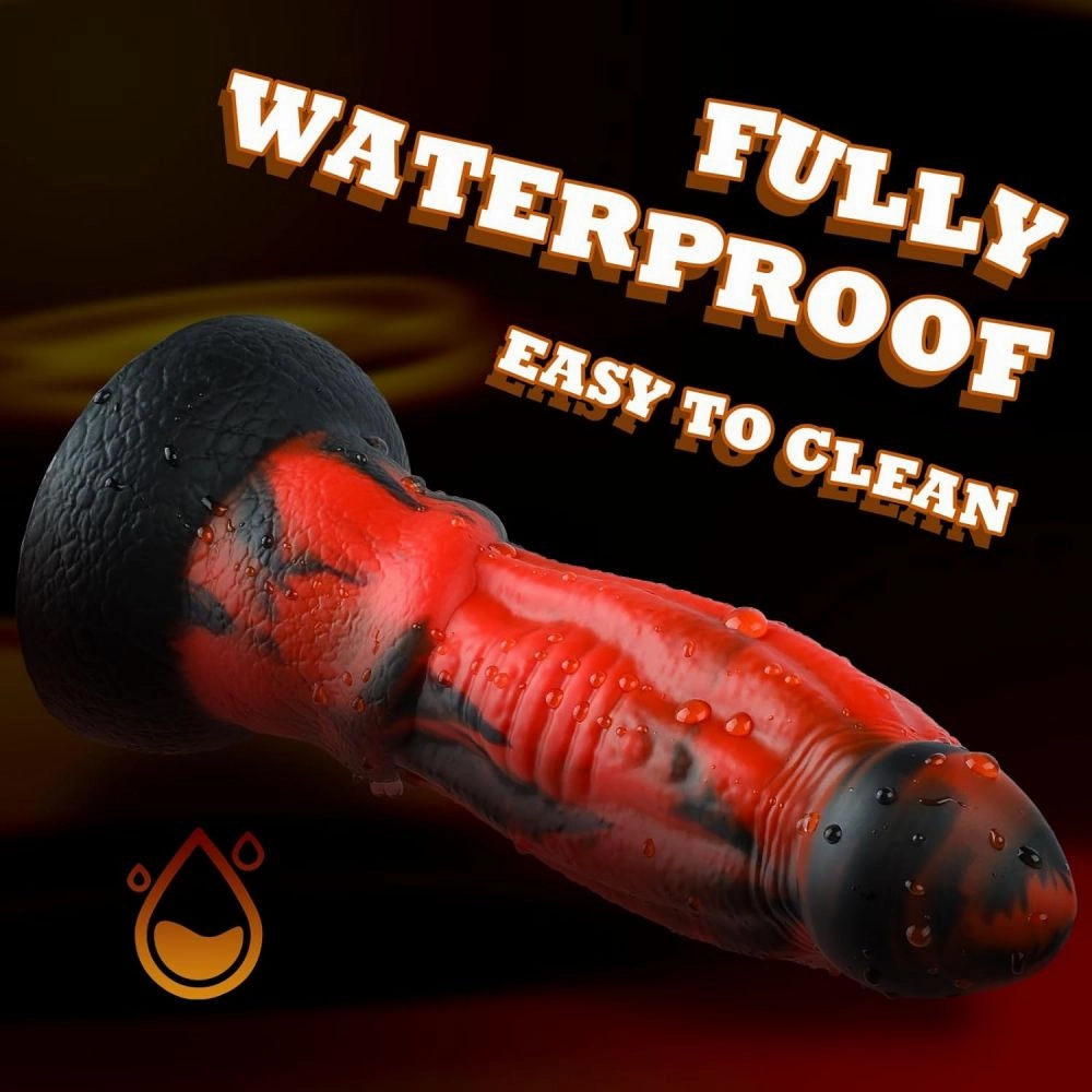 Monster Dildo Fantasy Dragon Dildos with Suction Cup 8.5 Inch Silicone Adult Sex Toy