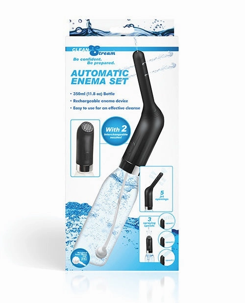 NO ETA Automatic Enema Set with 2 Nozzles - 350 ml