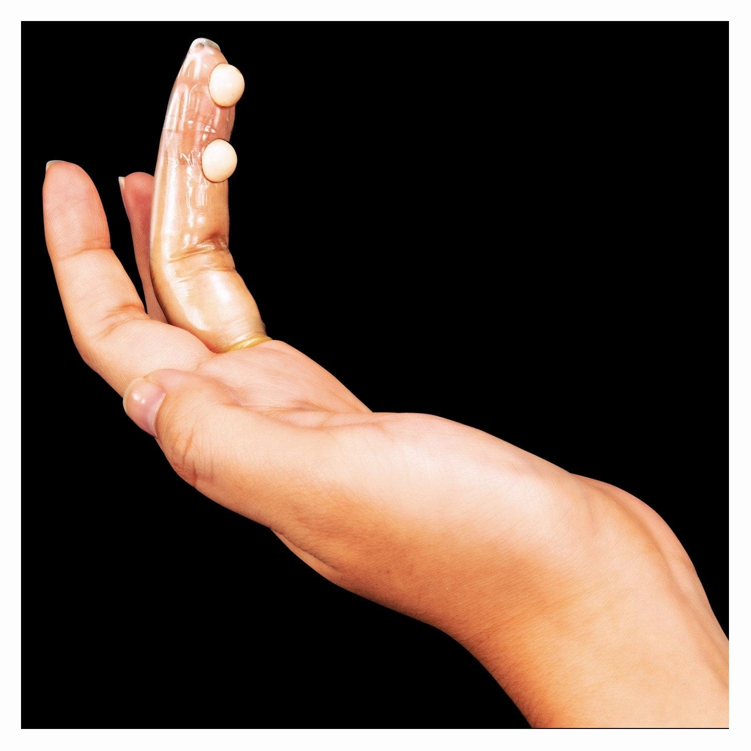NPG - Magic Finger Skin Sacks 02 Pleasure Protrusions (Clear)