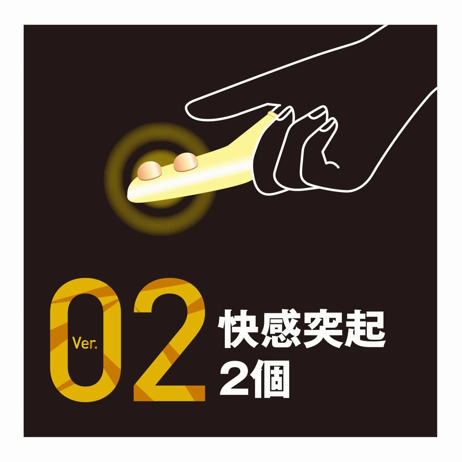 NPG - Magic Finger Skin Sacks 02 Pleasure Protrusions (Clear)