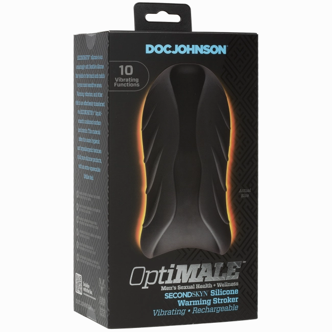 OptiMALE Silicone Warming Stroker