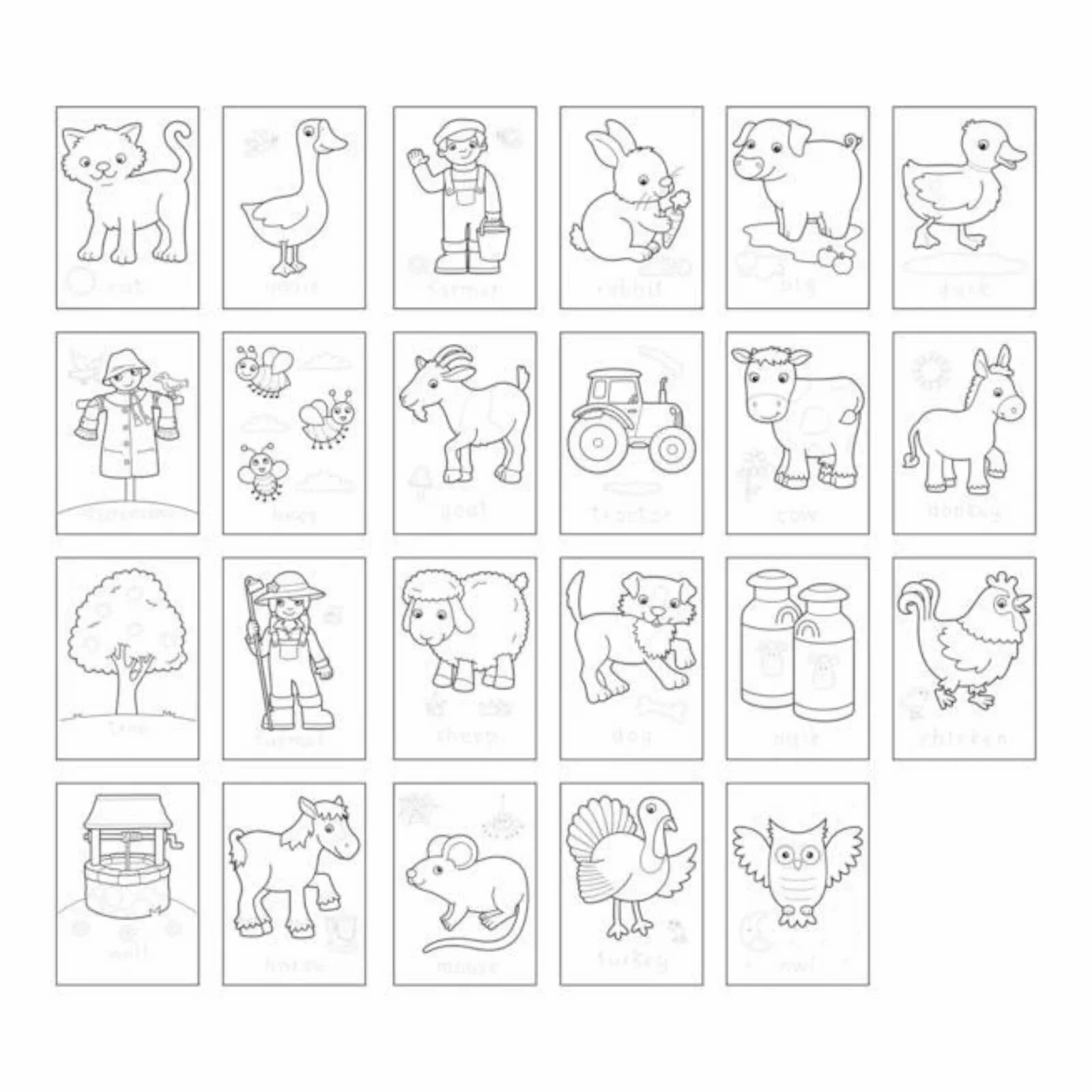 Orchard Toys Farmyard Colouring Book