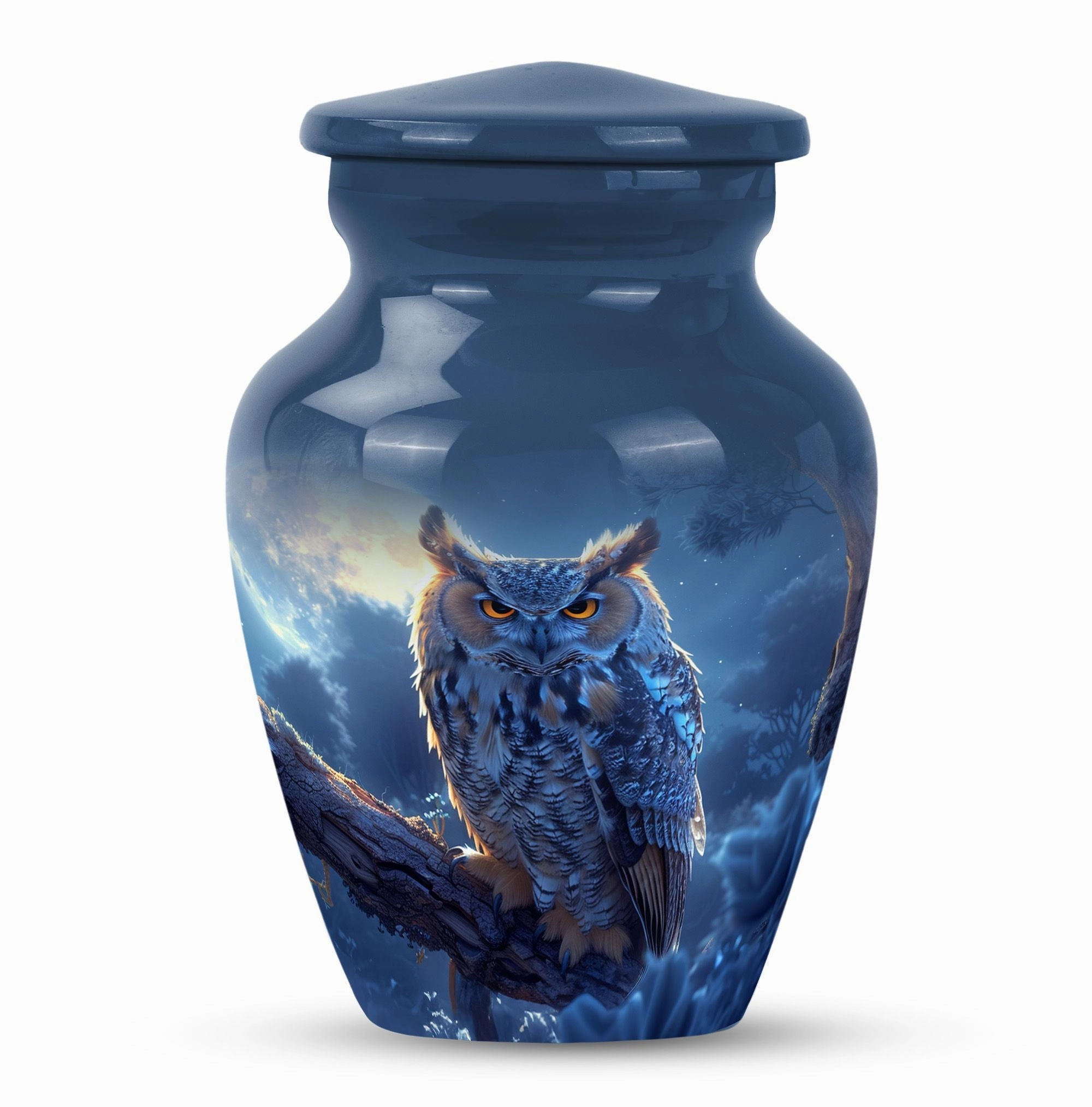 Owl Cremation Urn Providing Elegant Final Resting Place