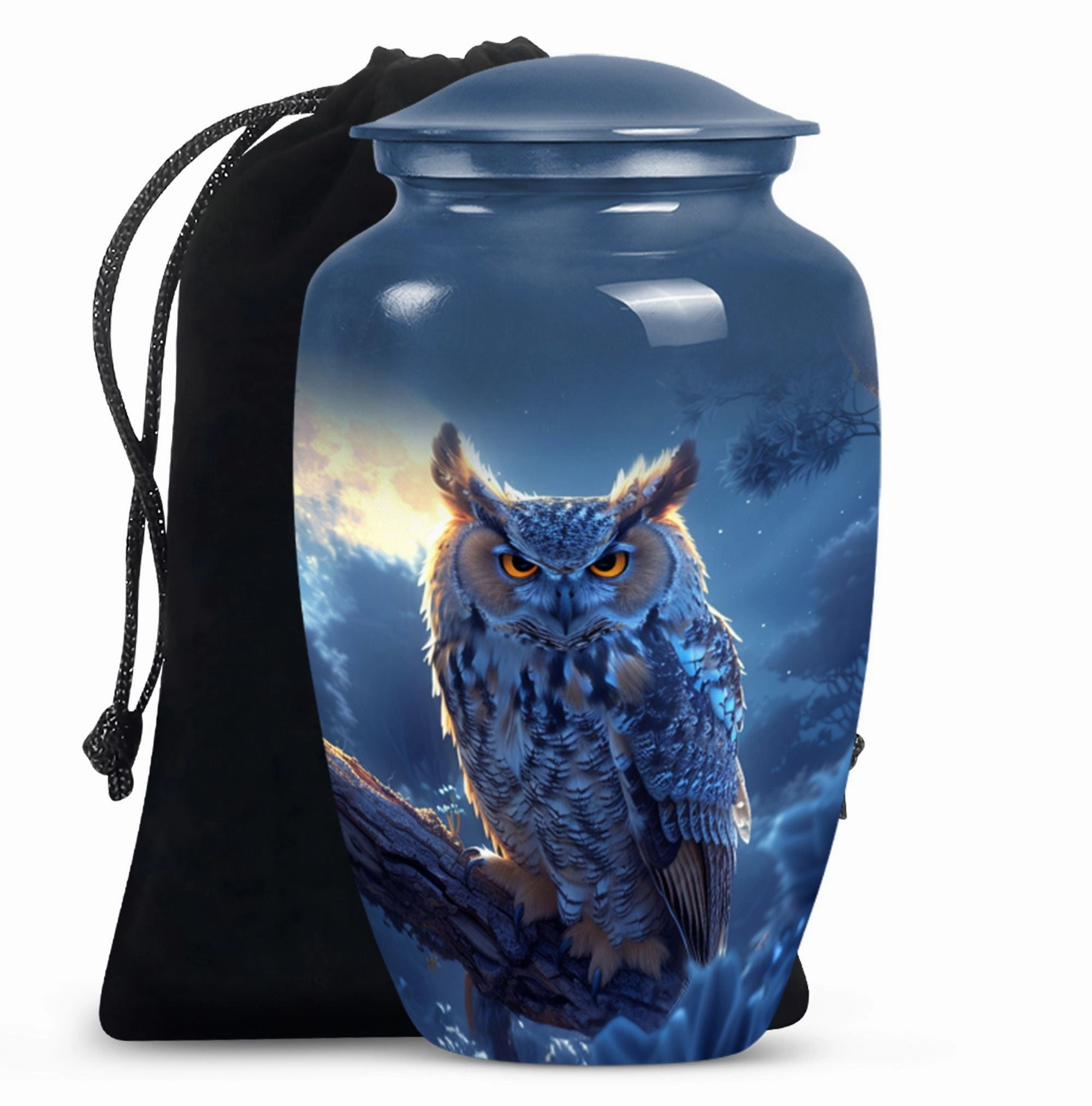 Owl Cremation Urn Providing Elegant Final Resting Place
