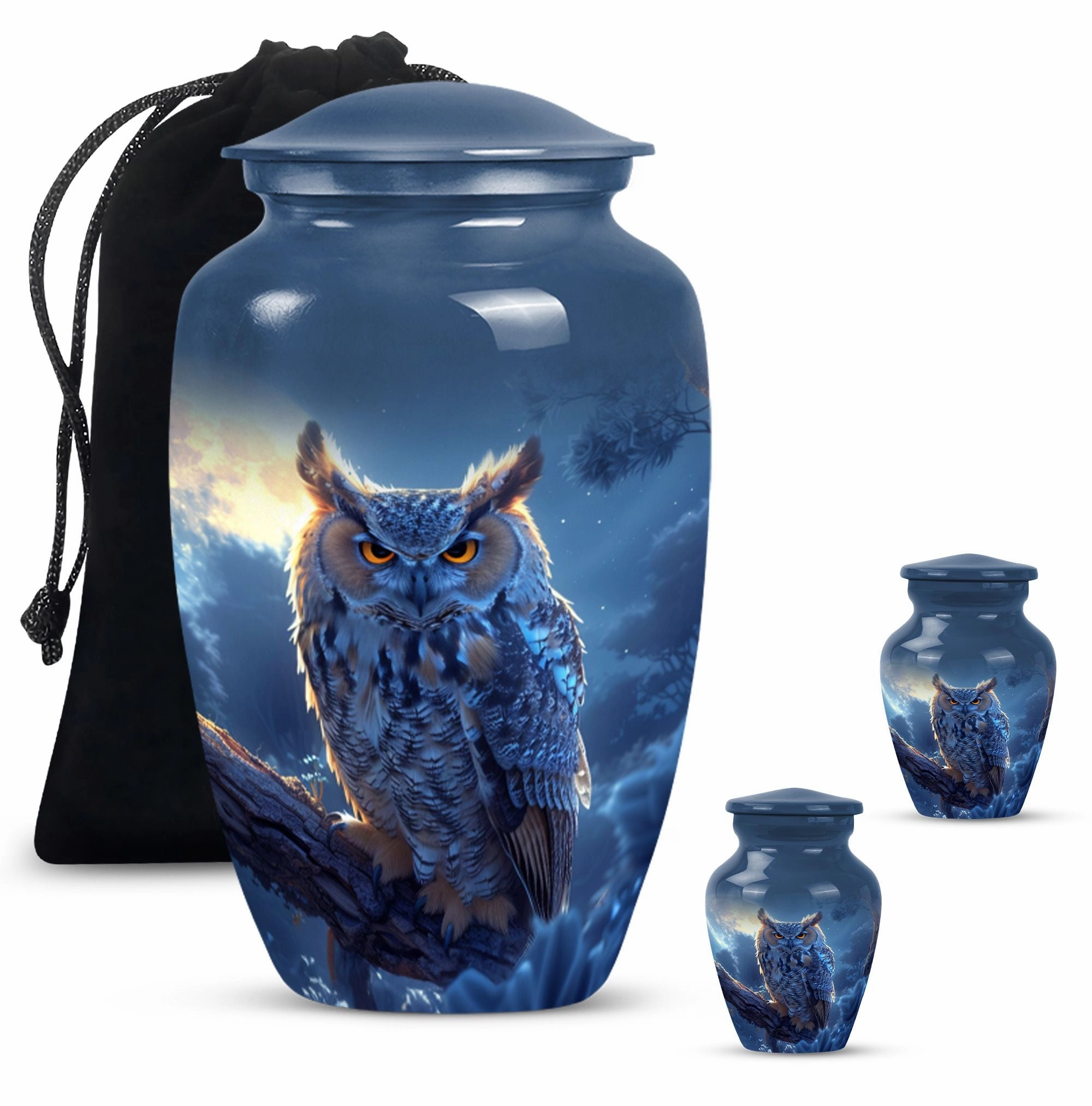 Owl Cremation Urn Providing Elegant Final Resting Place