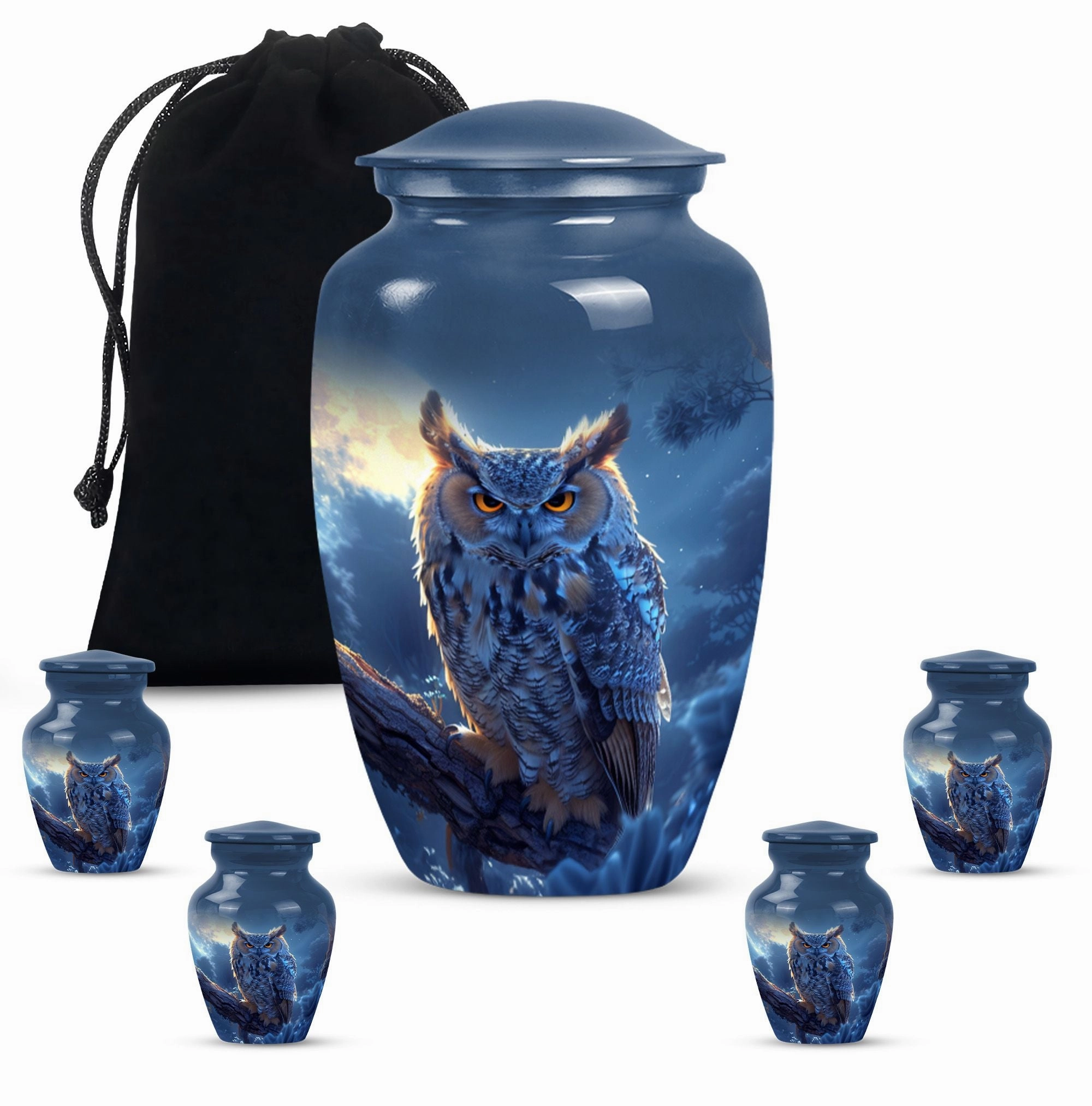 Owl Cremation Urn Providing Elegant Final Resting Place