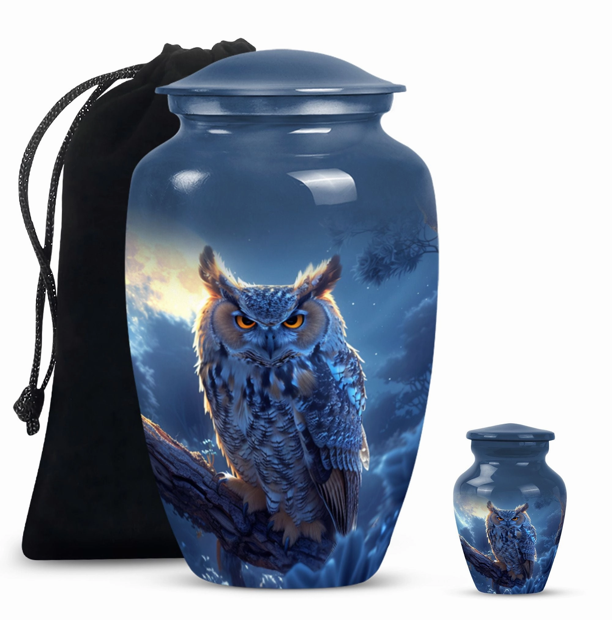 Owl Cremation Urn Providing Elegant Final Resting Place