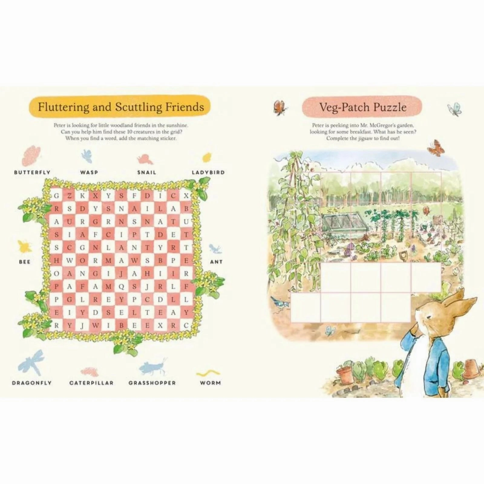 Peter Rabbit The Big Outdoors Sticker Activity Book