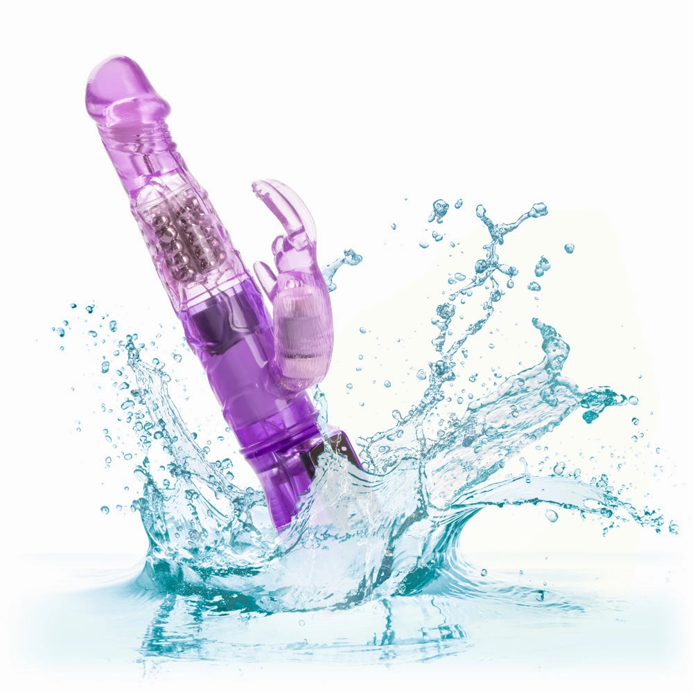 Petite Jack Rabbit Vibrator With Rotating Beads