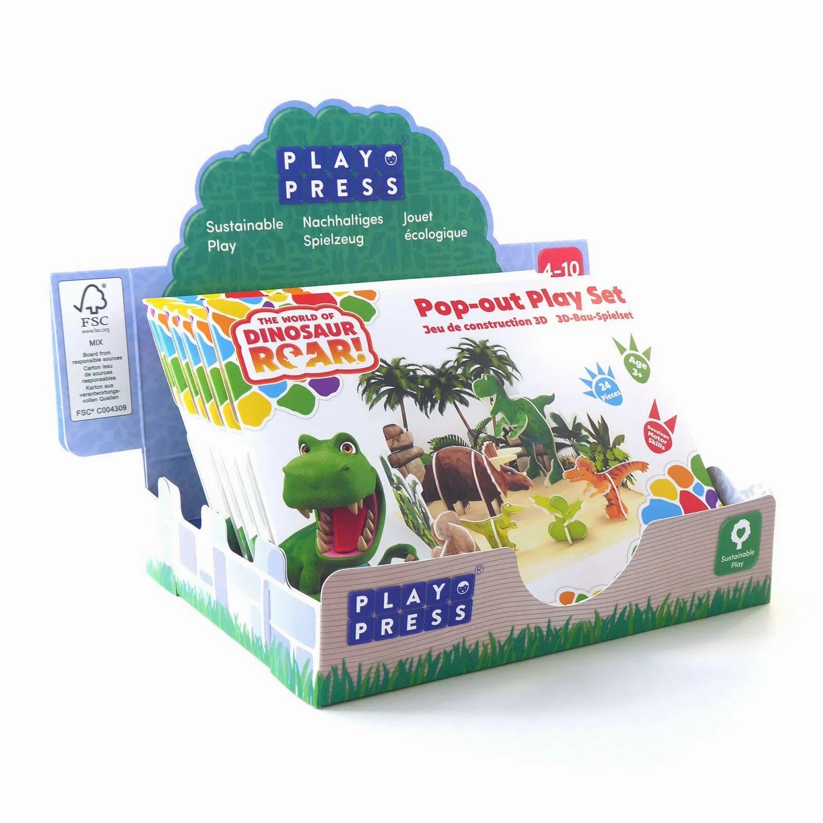 Playpress Toys Dinosaur Roar