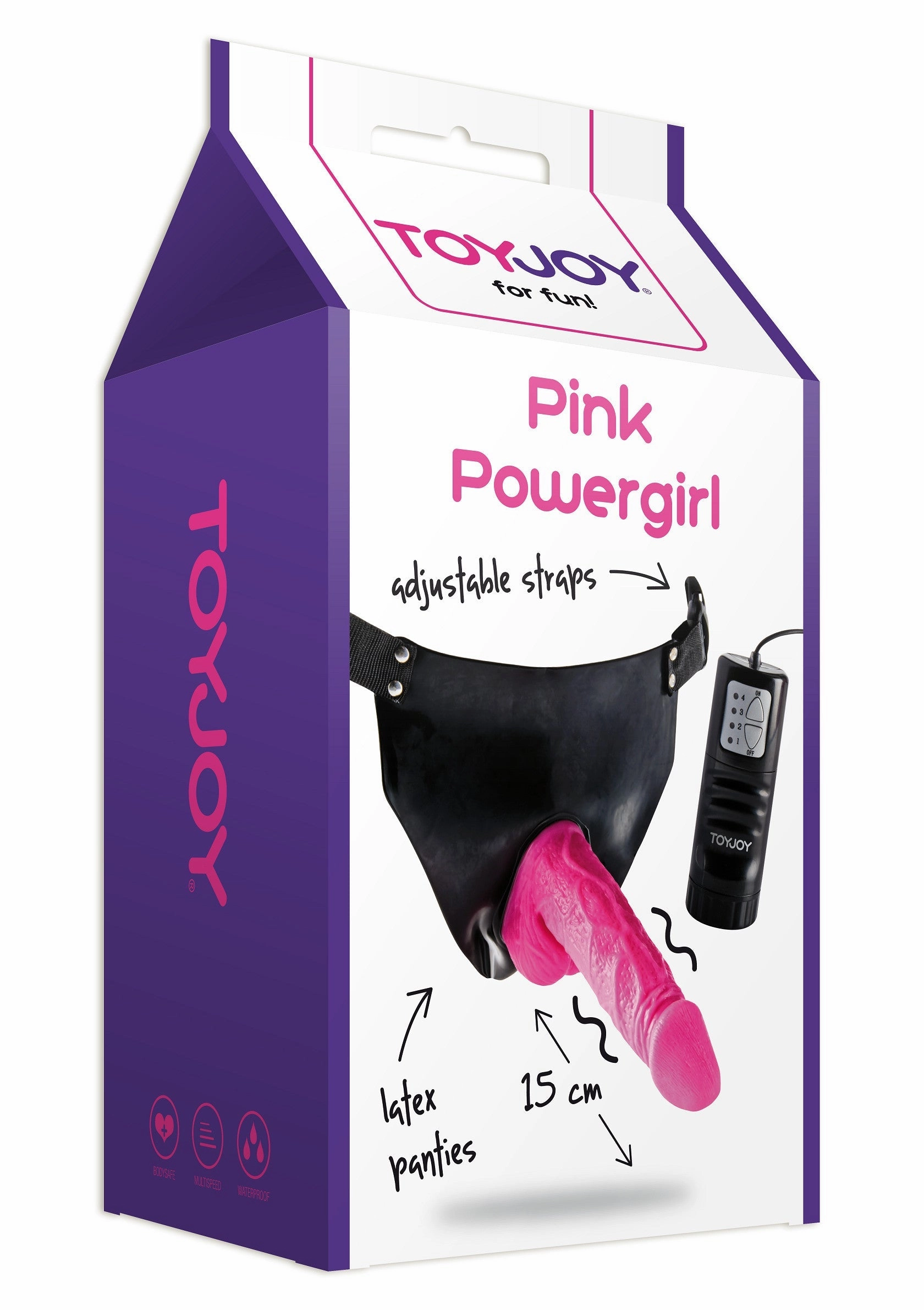 Powergirl Vibrating Strap-On