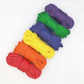 Pride Rope Combo Kits! –1/4 6mm MFP – Pride Themed Bondage Rope Kits
