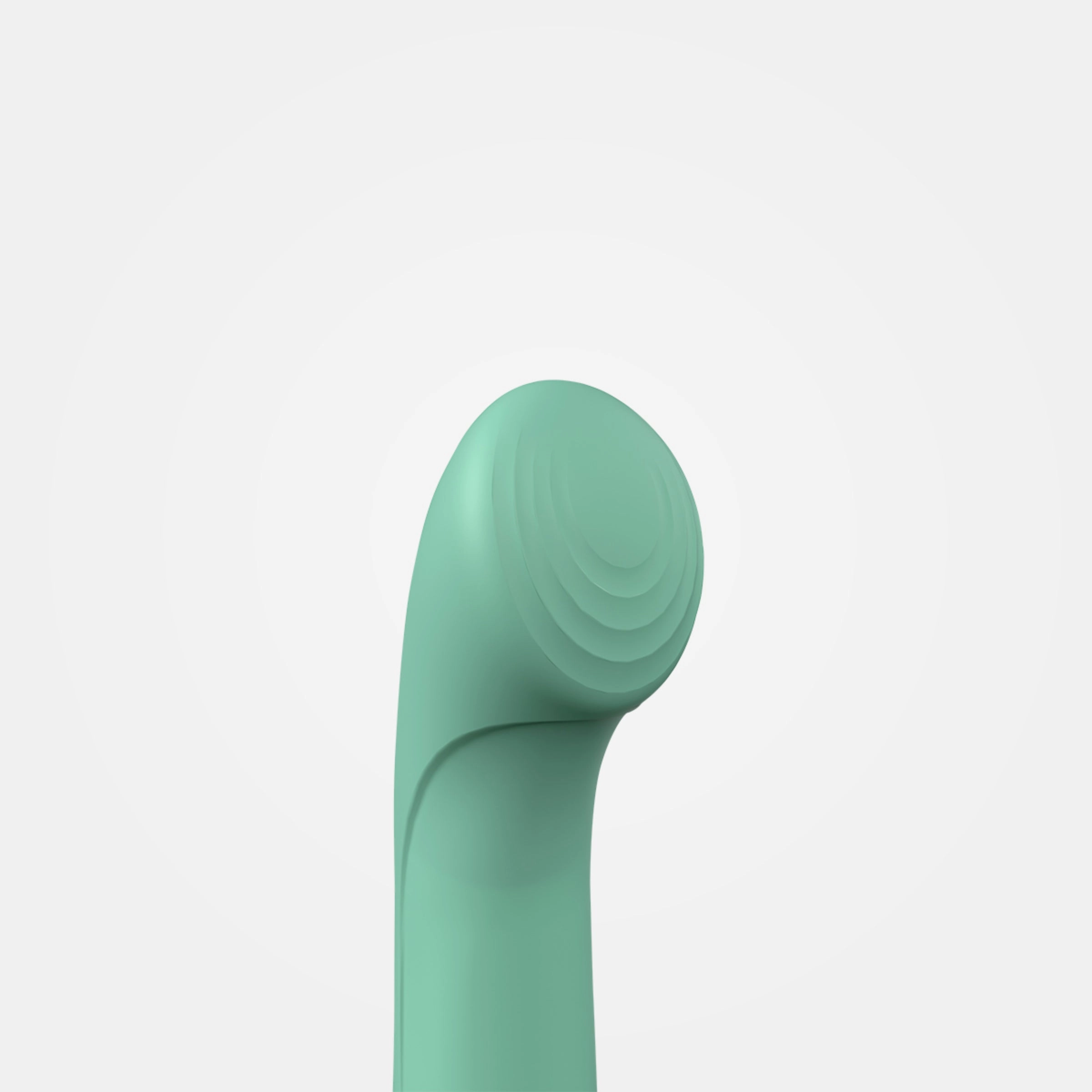 PrimO - Rechargeable G-Spot Vibrator with Ring Handle - Green
