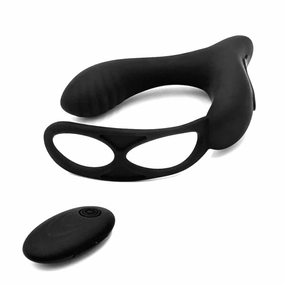 Prostate Massage II Prostate Massager (with Penis and Balls Rings)