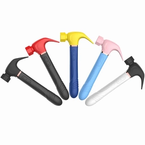 Quusvik 4-in-1 G-Spot Vibrator Hammer Dildo for Women, Suction & Masturbation Toy